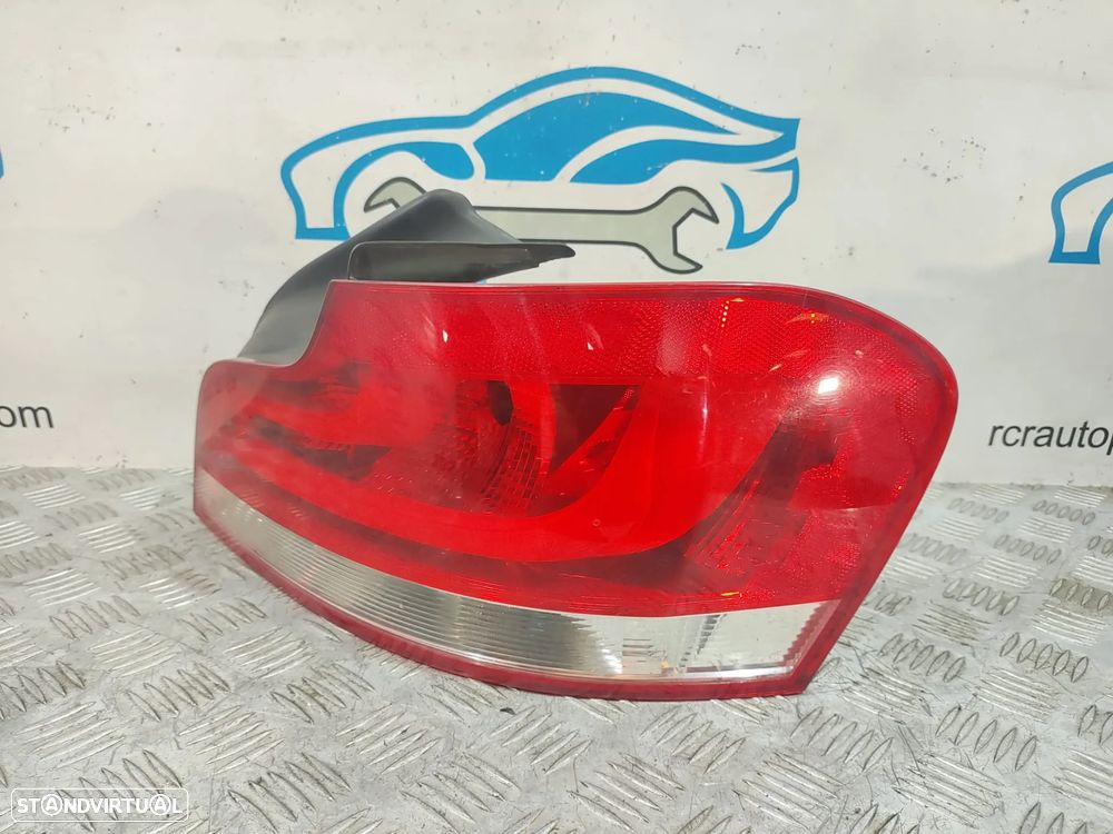 Conjunto Farolins Farolim BMW serie 1 E82 Coupe E88 Cabrio LCI Led 2006 - 2013 7273430 7273429 - 6