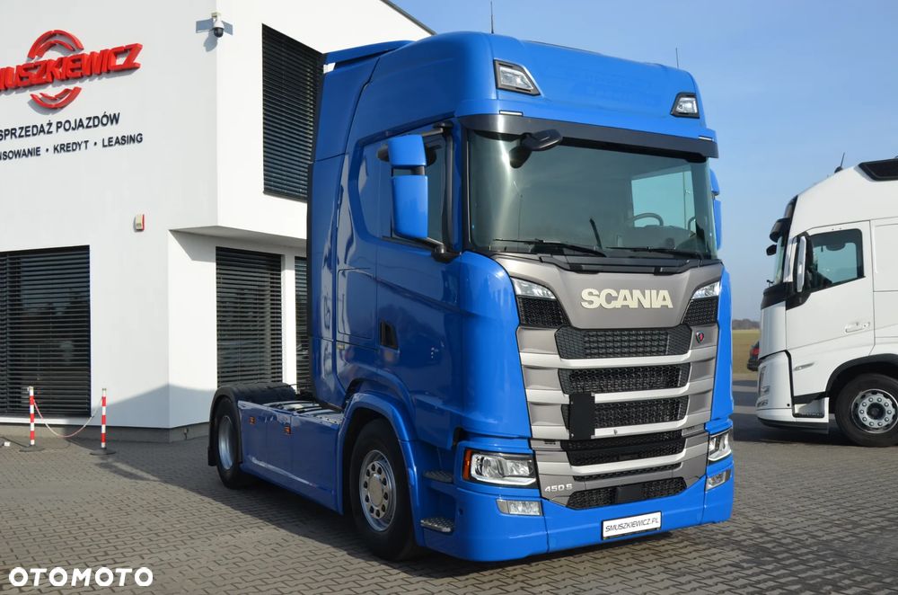 Scania S 450 / 2022r / ACC / KLIMA P.  / LED / NAVI  / DE 5621 - 3