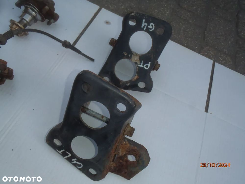 PIASTA CZOP koronka ucho wieszak wspornik zacisk jarzmo śruby z zawieszenie tył tylne belka golf IV pod abs - 2