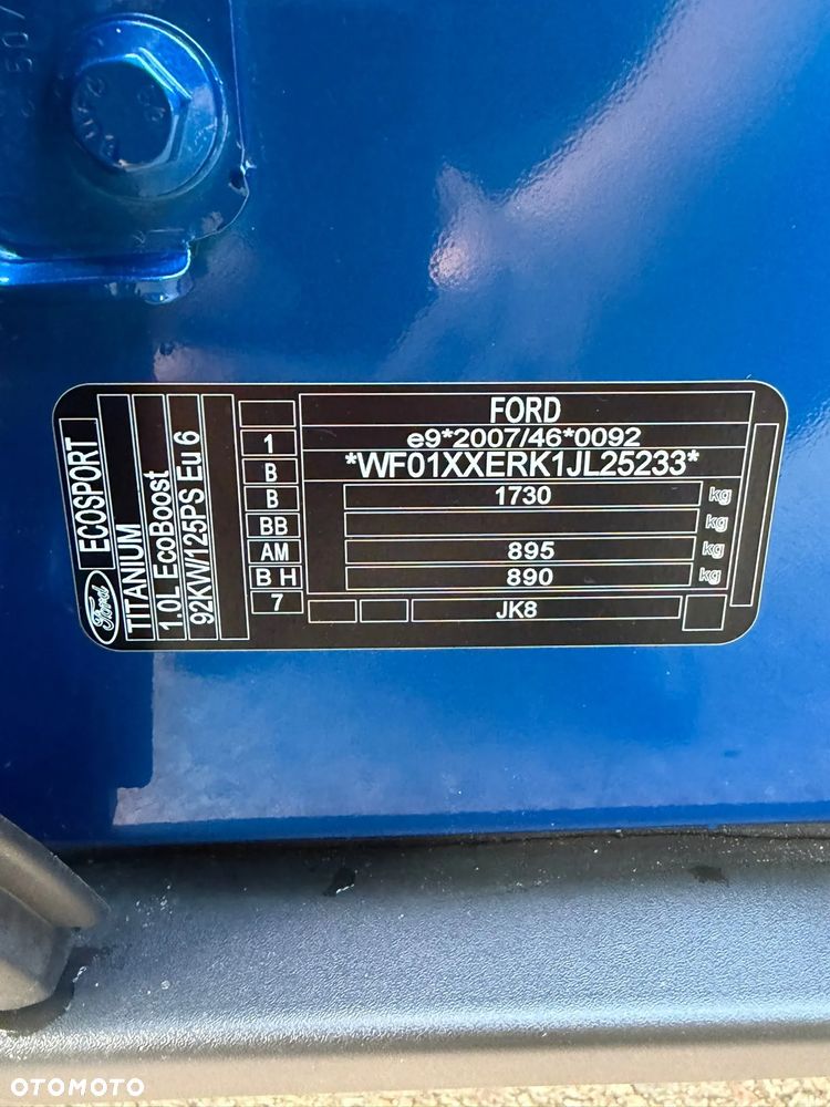 Ford EcoSport 1.0 EcoBoost TITANIUM X - 20