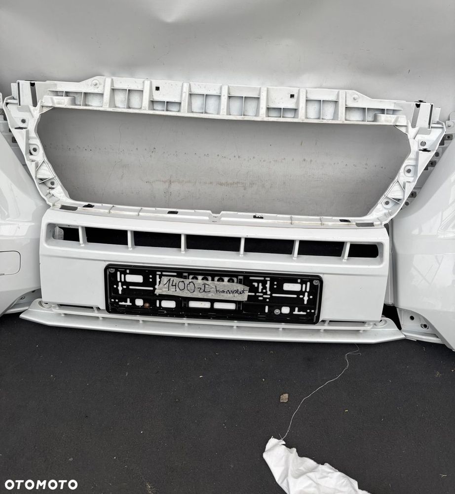 DUCATO BOXER JUMPER 14- ZDERZAK PRZEDNI PRZÓD NAROŻNIK HALOGENY BIAŁY 210 - 4