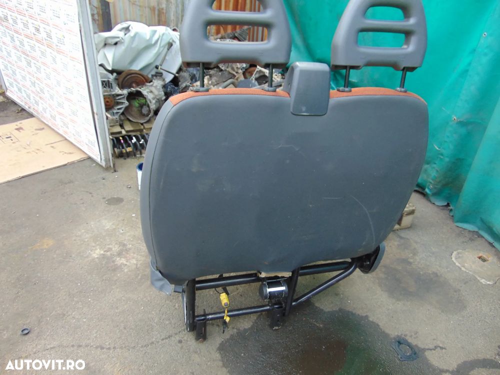 Bancheta dubla Fiat Ducato Peugeot Boxer Citroen Jumper bancheta fata dubla volan dreapta - 2