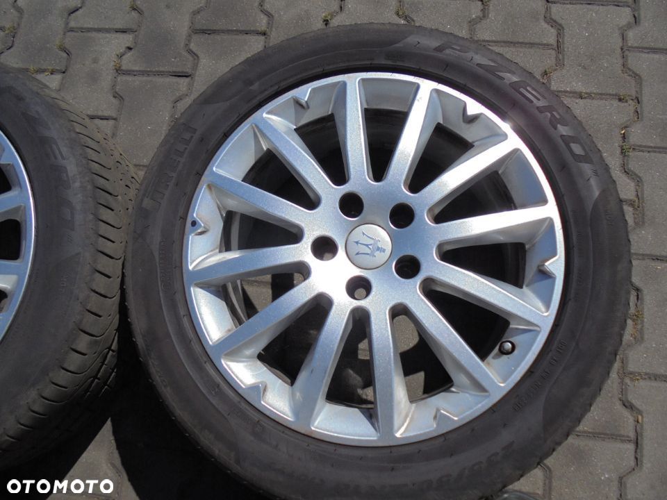 KOŁA KPL Z ALUFELGAMI MASERATI 235/50/r18 pirelli p zero - 4