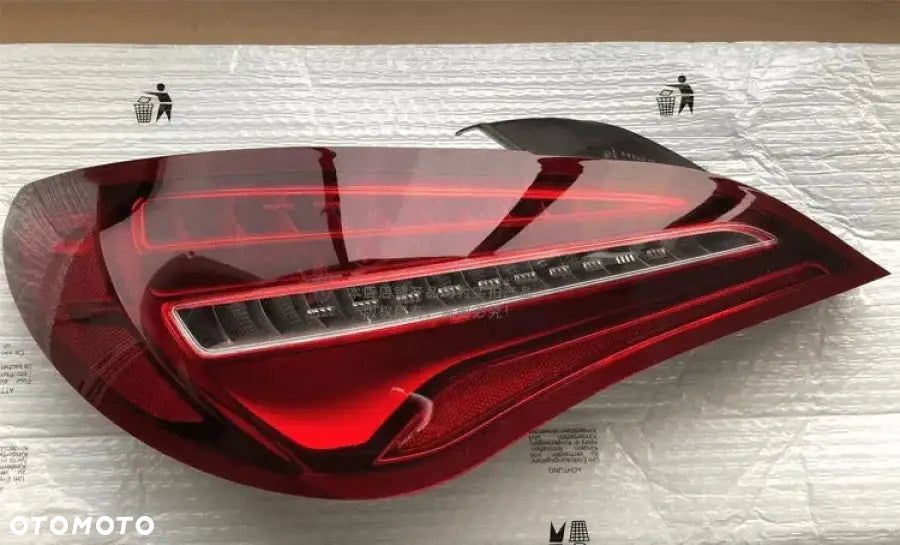 Mercedes-Benz W117 CLA180 CLA200 CLA300 2014–2019 Lampy Tylne LED DRL Stop Cofanie Komplet - 2