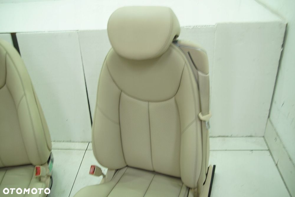 FOTELE FOTEL PASAZER KIEROWCA KOLOR BEIGE 205A WENTYLOWANE MERCEDES SL R230 - 8
