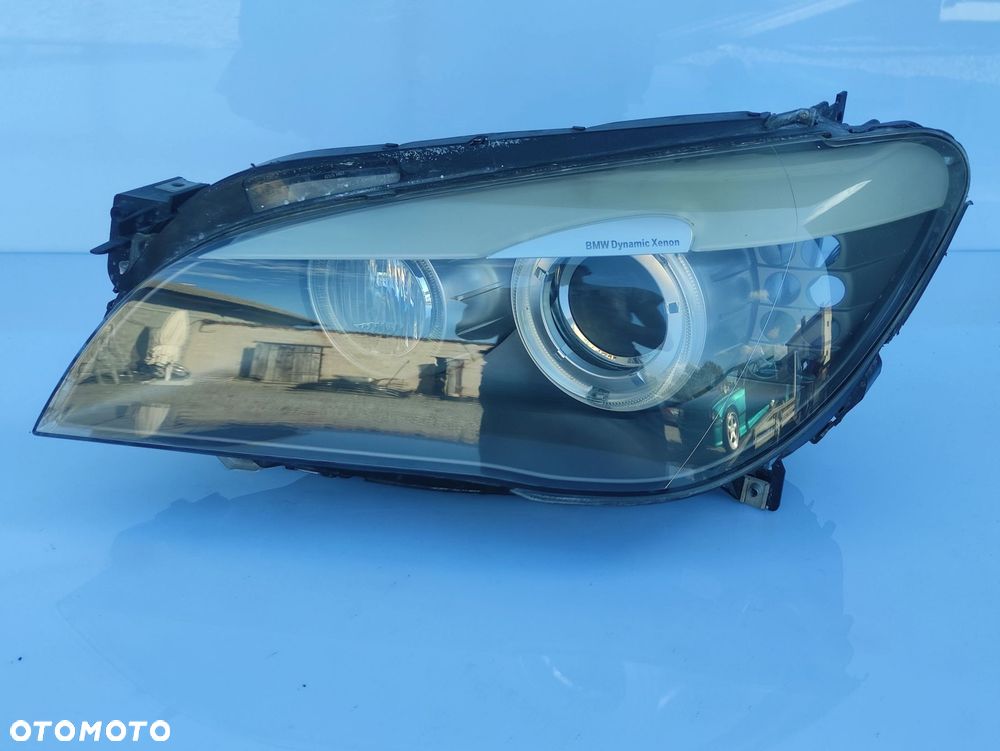 LAMPA LEWY PRZÓD PRZEDNIA BMW F01 F02 F04 XENON SKĘTNY EUROPA - 1