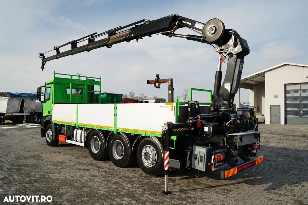 Mercedes-Benz OCS 3240 / 8x4 / LIVRARE - 7,2 M / + HIAB 211 HDS / RADIOCOMANDĂ / ROTATOARE / FURCĂ / PUNCT DE RIDICARE / EURO 6 - 3