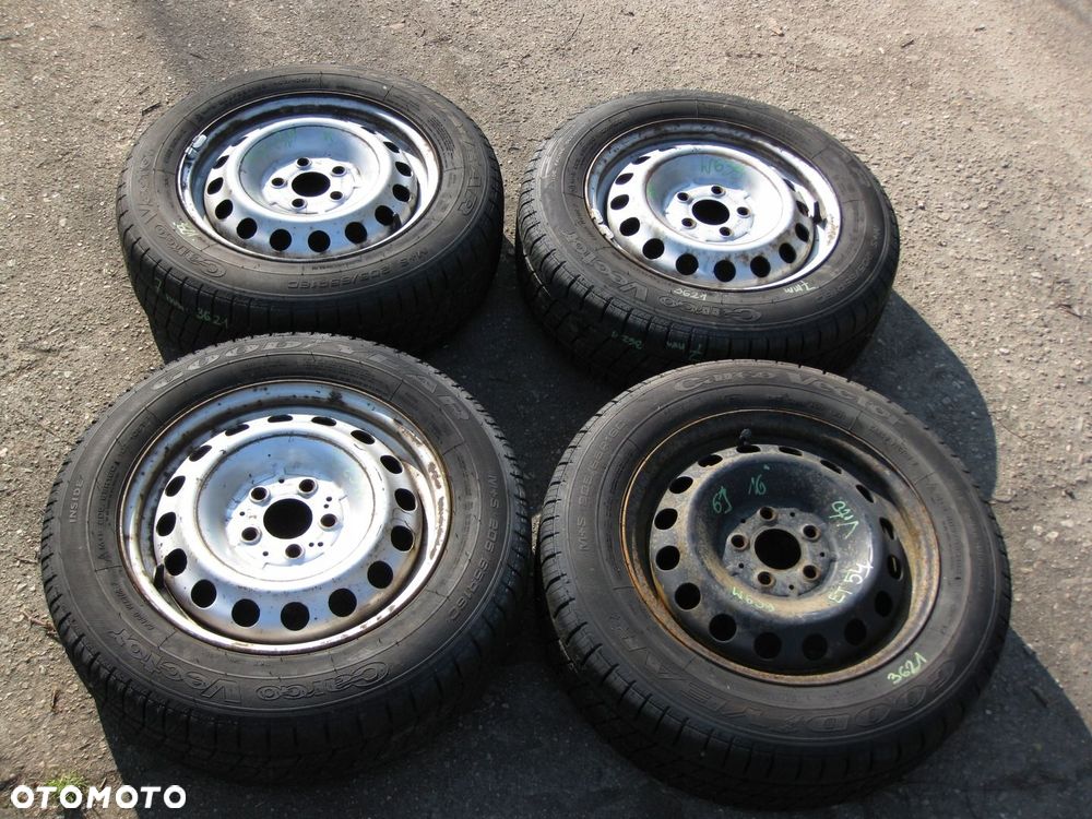 Mercedes Vito W639 KOŁO FELGA STALOWA 6,5X16 ET60 Goodyear Cargo Vector