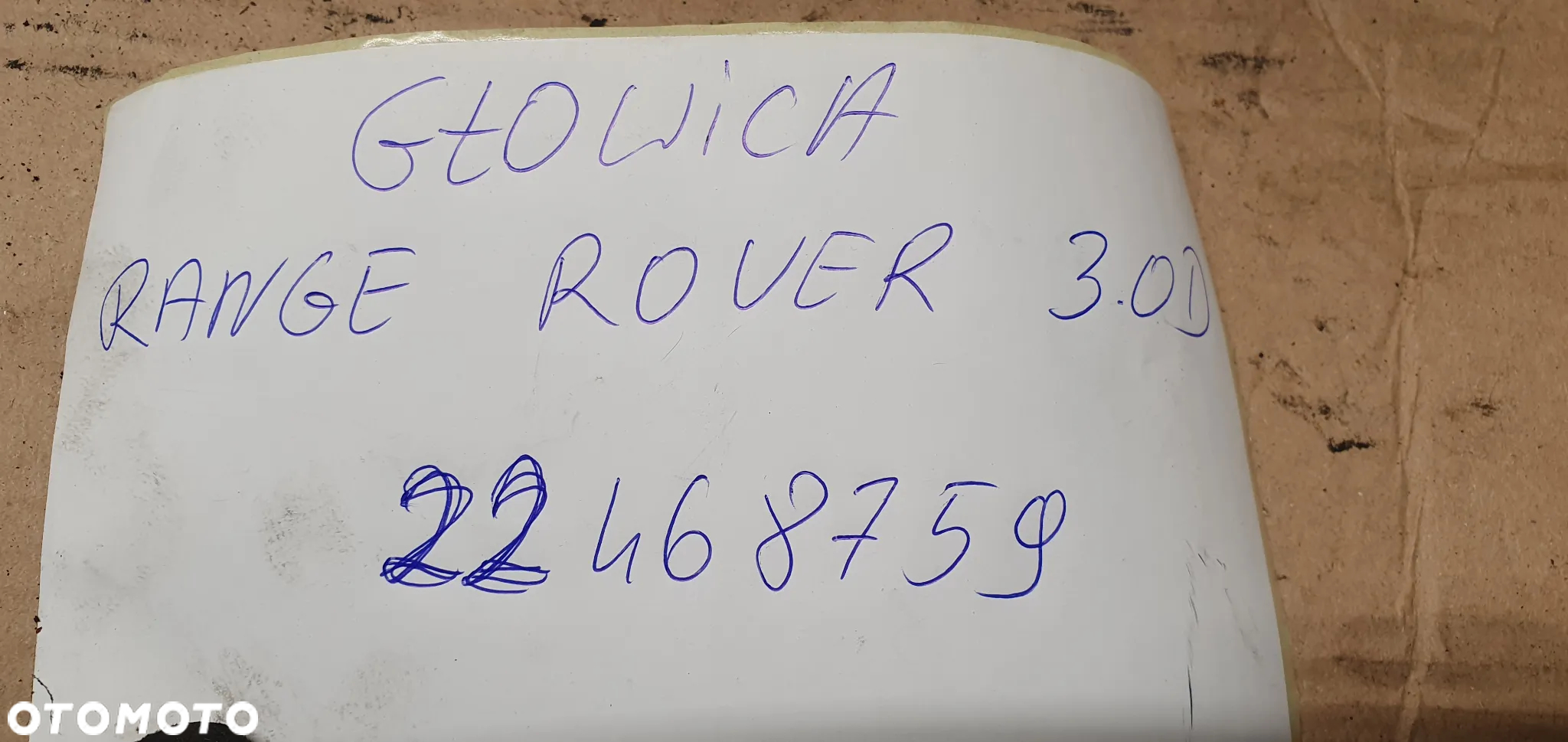 Głowica kompletna wałki Range Rover Vogue L322 3.0D 2246875 - 11
