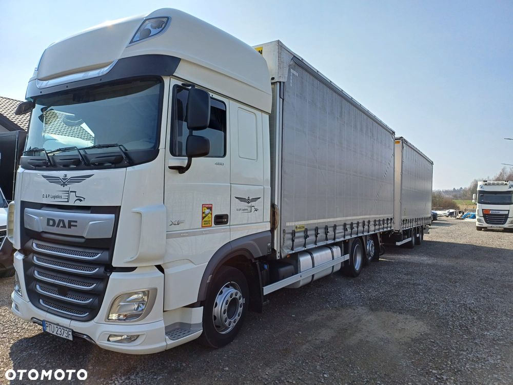 DAF XF 480 SUPER SPACE CAB / ZESTAW TANDEM PRZEJAZDOWY 120m3 - 34