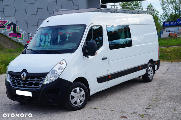 Renault MASTER 2.3DCI BRYGADÓWKA L3 H2 dubelkabina 7 osób