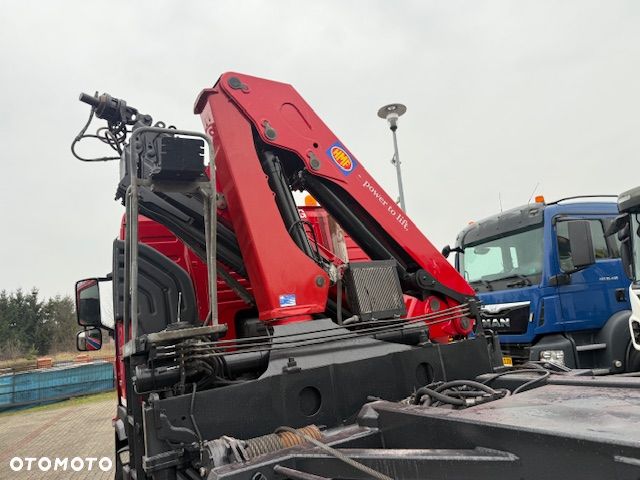Volvo FM 330 6x2 HDS Hakowiec Linowiec Wywrotka - 9