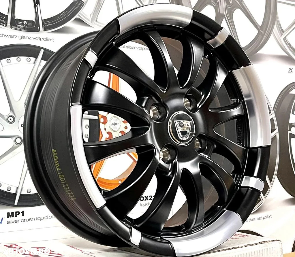 Jante Logan, Sandero, Stepway, Doker, Lodgy, 15 inch, noi - 2