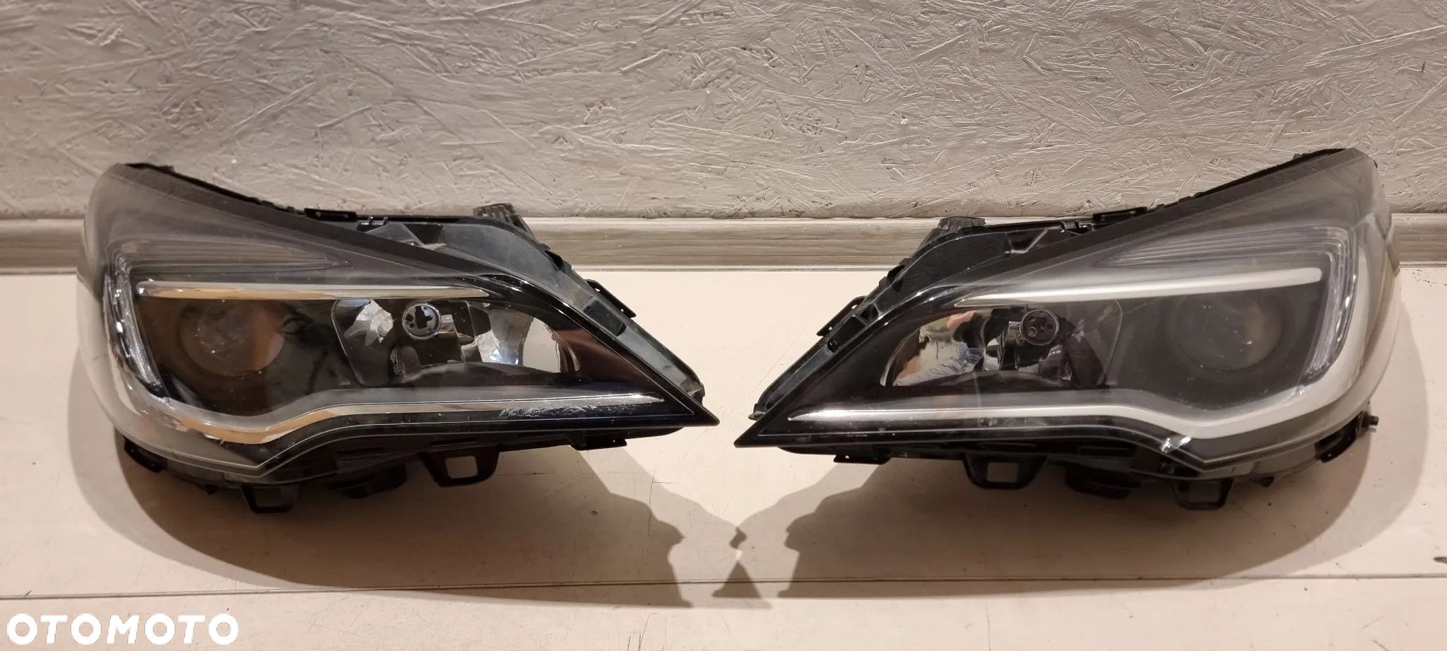 Lampa przód prawa lewa OPEL ASTRA K 5 V LED DRL - 1