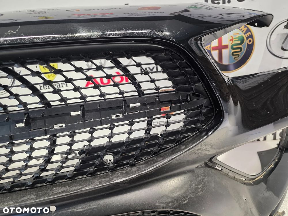MERCEDES CLA W118 AMG 19- ZDERZAK PRZEDNI PRZÓD NA 6xPDC + ATRAPA + KRATKI + ŚLIZGI + WZMOCNIENIE + INSTALACJA ELEKTRYCZNA + BOCZNE ŚLIZGI WEWNĘTRZNE NR A118853901 + A1778859100 + A1185409413 NR AUKCJI NZ2244 - 5