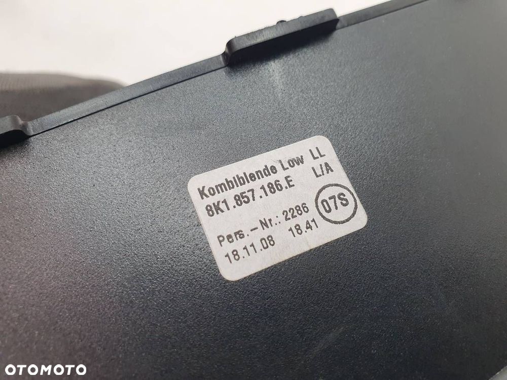 RAMKA KOKPITU DEKOR PRZYCISK AWARYJNYCH AUDI A4 B8 8K1857186E EUROPA - 5