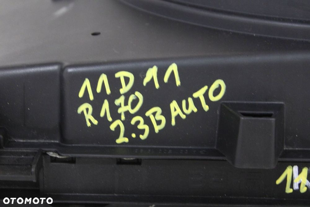 CHŁODNICA WODY WENTYLATOR MERCEDES SLK R170 2.3 B AUTOMAT - 7