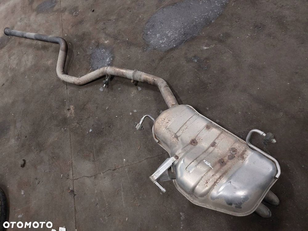 TŁUMIK WYDECH ŚRODKOWY + KOŃCOWY PEUGEOT 607 I 2.2 HDI - 1