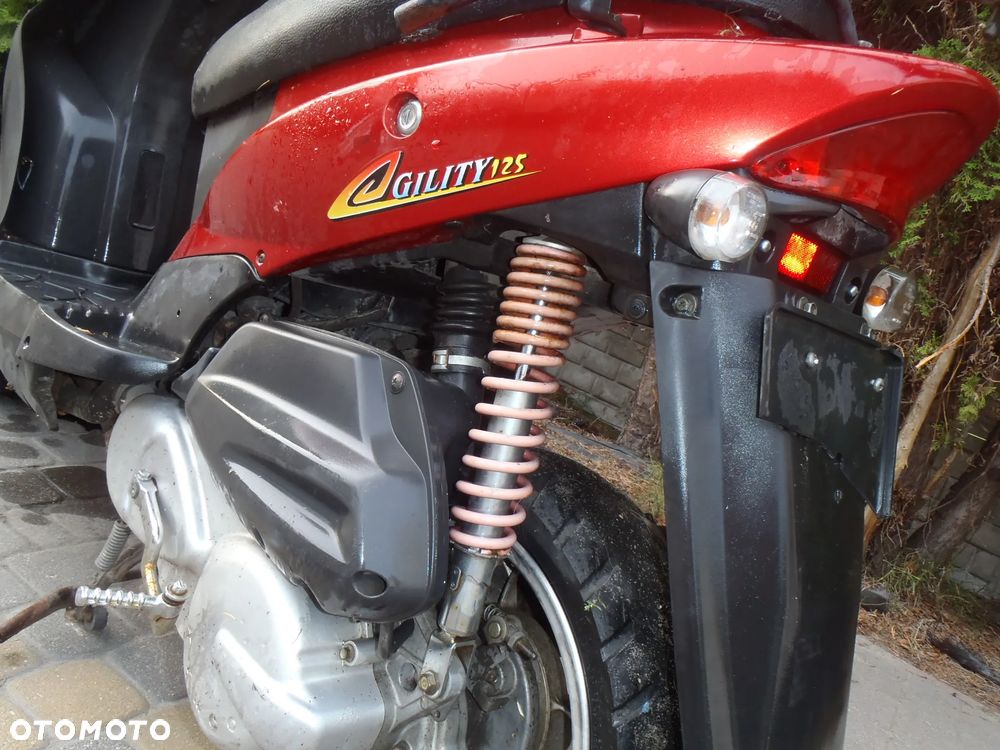 amortyzator amor laga przód zacisk przewód hamulcowy Kymco Agility 07r koło12 - 3