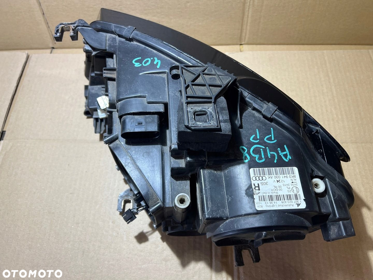 AUDI A4 B8 LAMPA XENON PRAWY PRZÓD PRAWA PRZEDNIA LED - 8