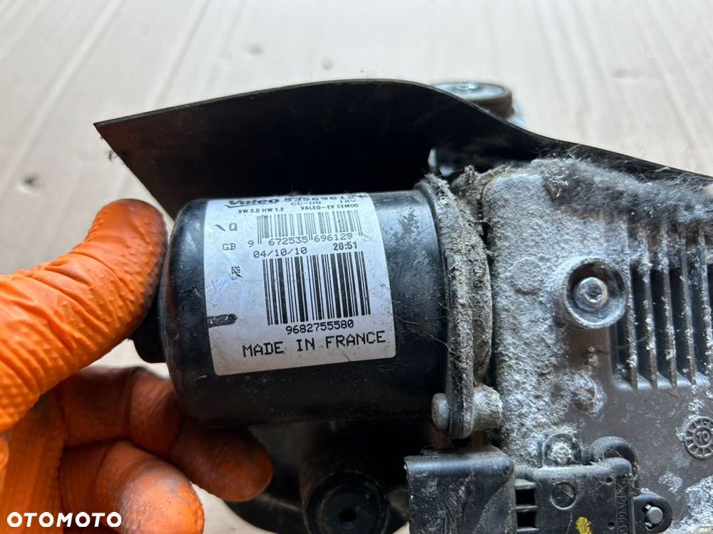 CITROEN C5 III 08- MECHANIZM SILNIK WYCIERACZEK PRZÓD PRAWY LEWY SILNICZEK 9682755580 9682761480 - 4