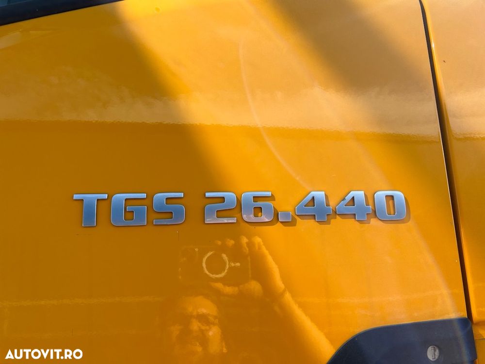 MAN MAN TGS 26.440, 6X4, 39.000 km, kit basculare,  Factura externa - 31