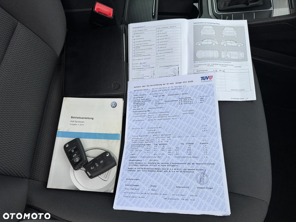 Volkswagen Golf Sportsvan 1.4 TSI (BlueMotion Technology) DSG Comfortline - 32