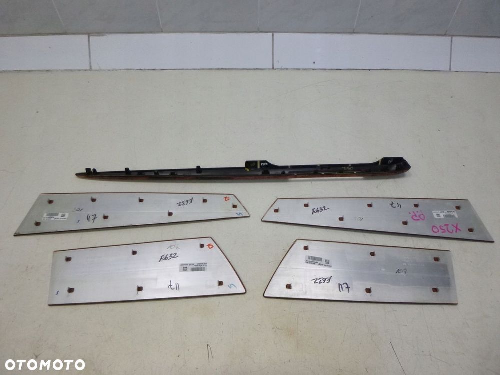 JAGUAR XF X250 LIFT LISTWA OZDOBNA DEKOR DREWNO UK - 10