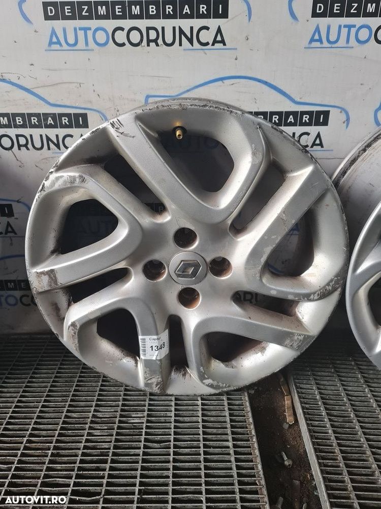 Jante aliaj Renault Captur 2013 - 2017 (1348) R17 R17 4*100 Nu se vede codul - 2