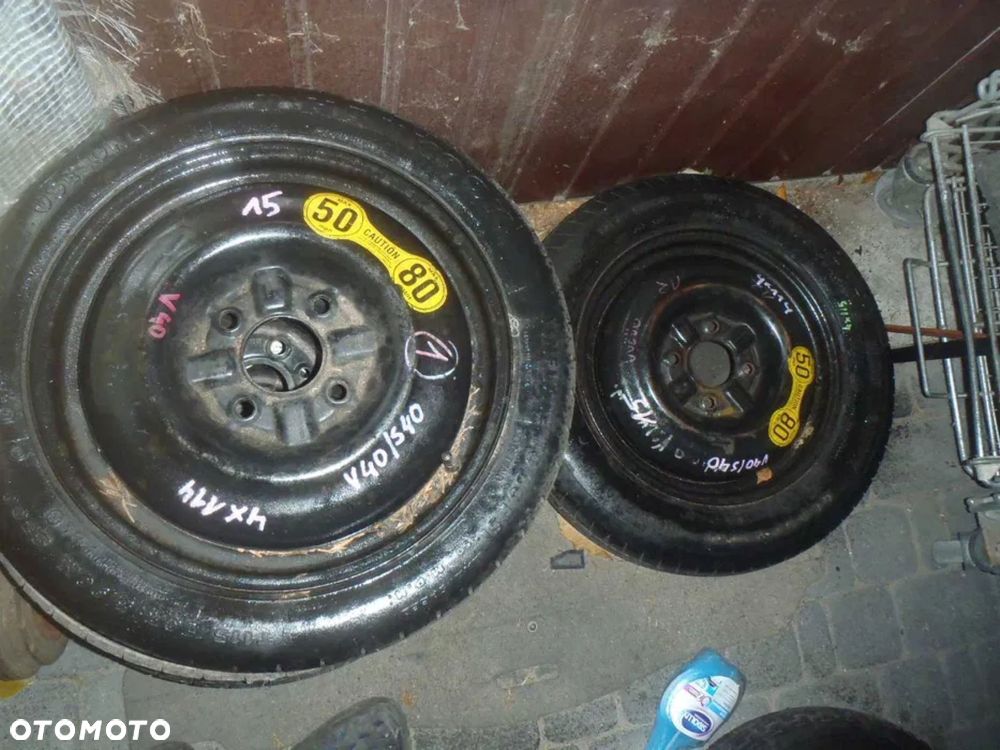 felga felgi koło dojazdowe volvo 40 s40 4x114,3  15 - 2