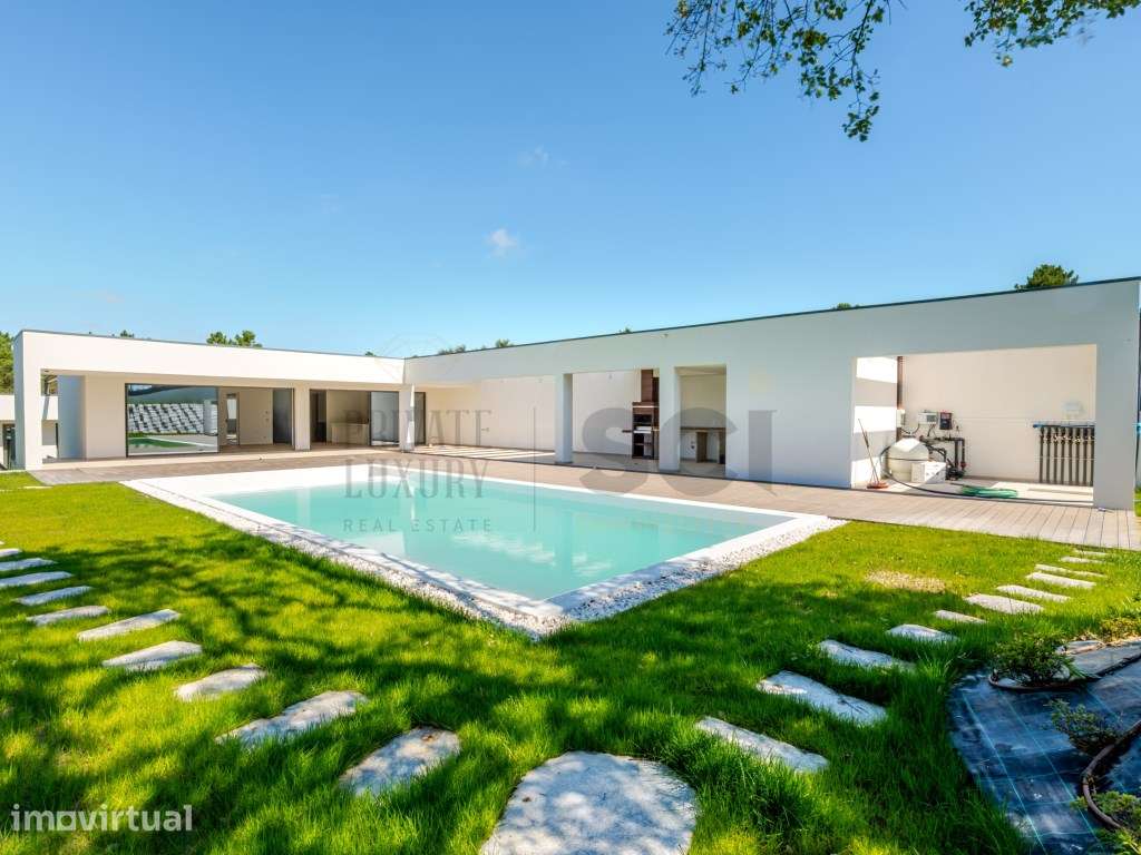 Moradia de luxo T4 na Verdizela | Terreno com 2500m2 - Grande imagem: 4/43