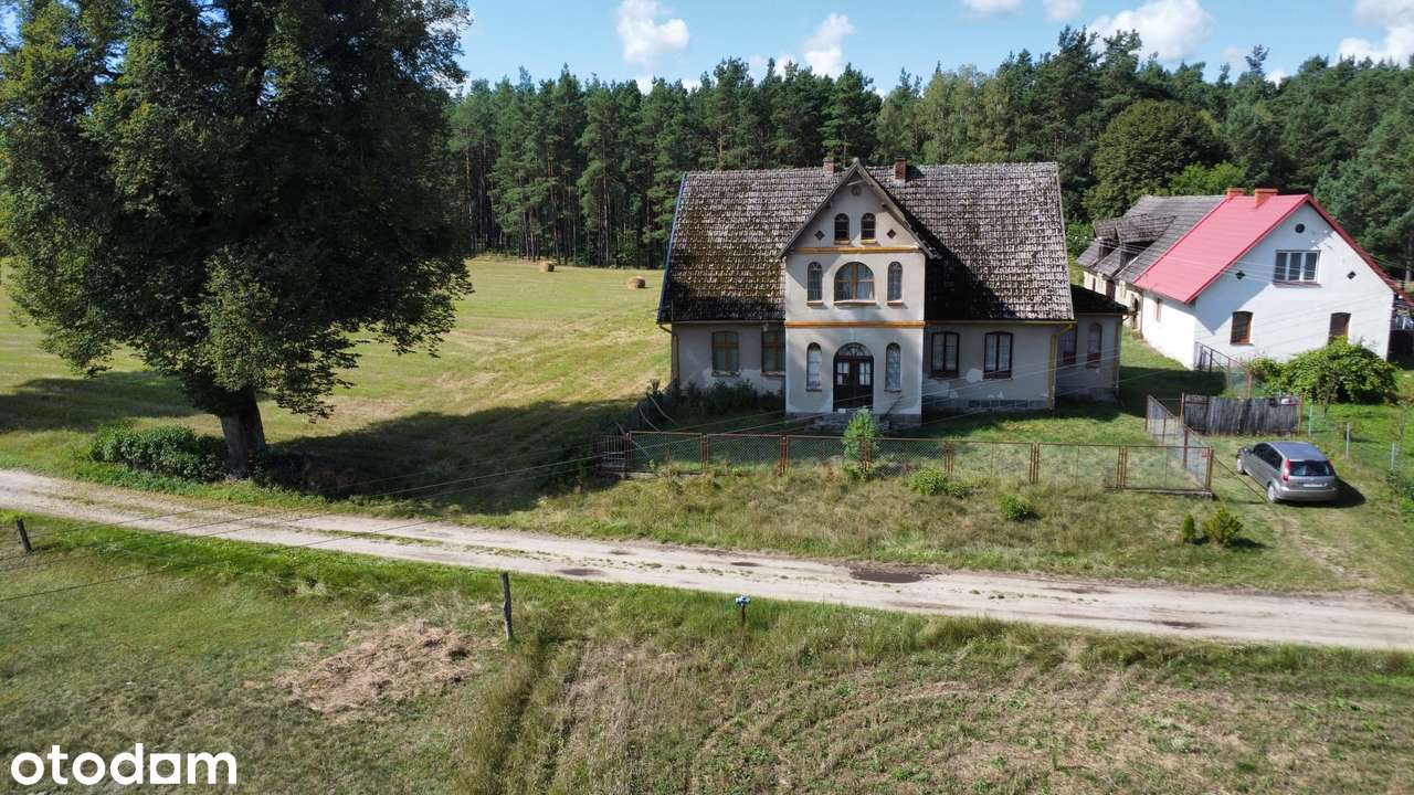 Nieruchomość inwestycyjna – dworek oraz 4,99 ha z możliwością podziału - Pełny obrazek: 4/8