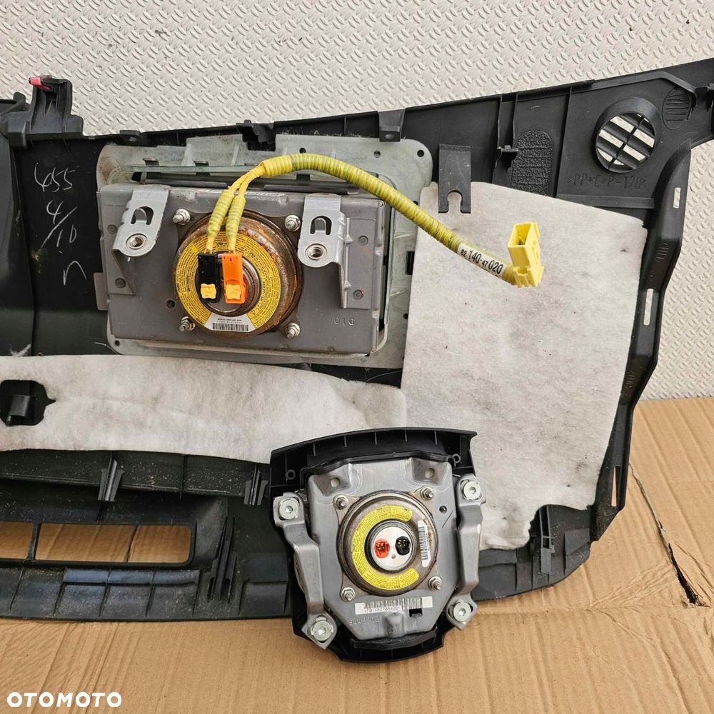 toyota prius ii 2 konsola deska kokpit pasy poduszka airbag oryginał - 9