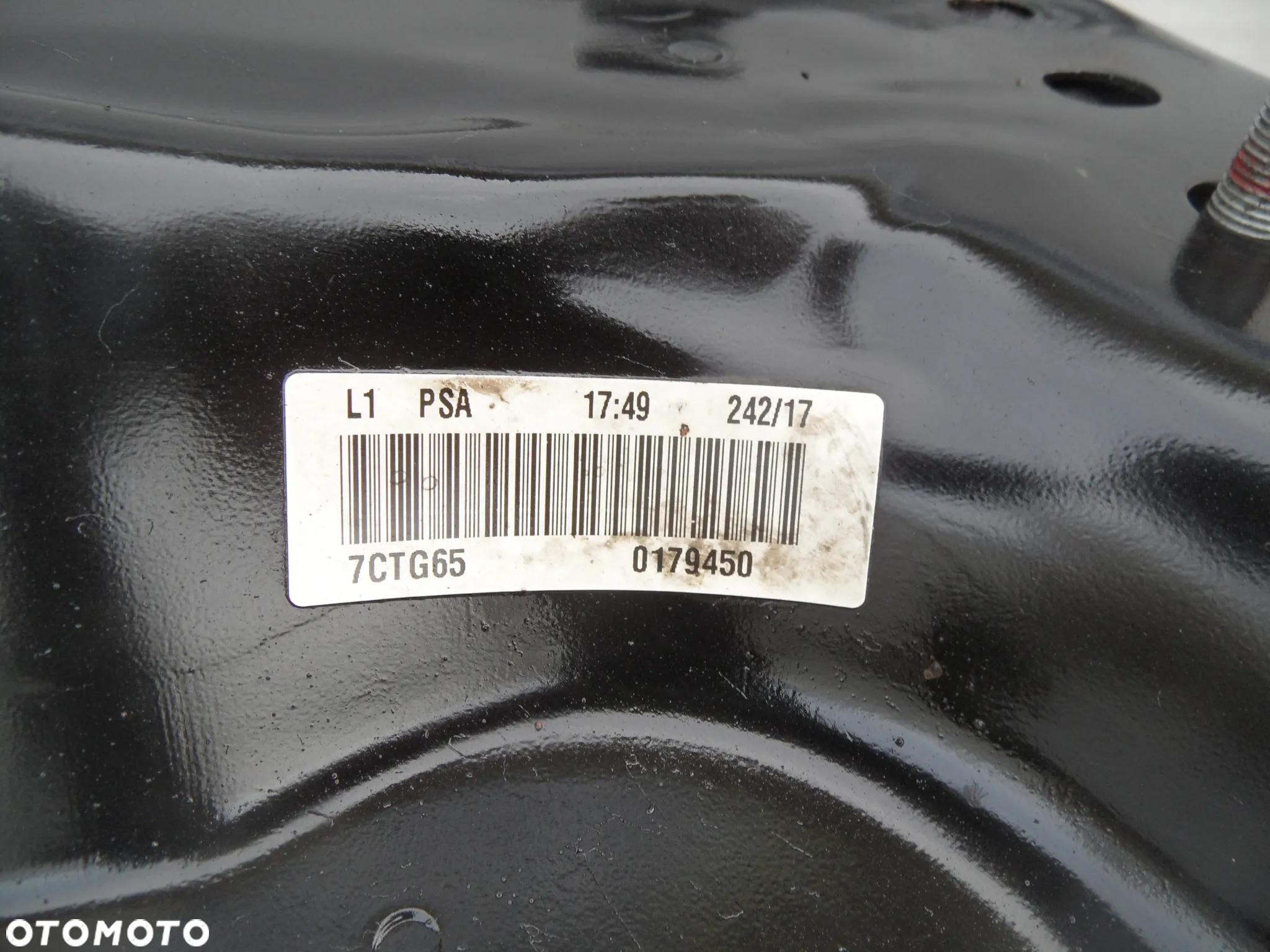 SANKI KOŁYSKA WÓZEK TRAWERS PEUGEOT 308 II T9 C4 - 2