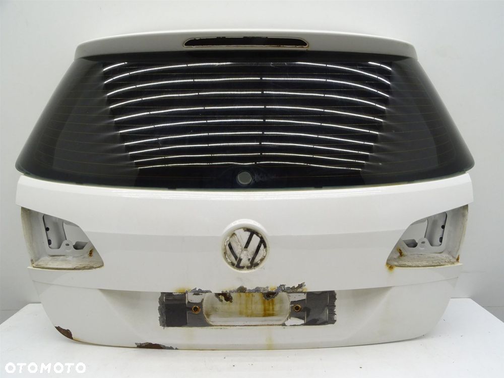 Szyba w klape tył tylna kombi lb9a 43r-001583 vw passat b7 - 5