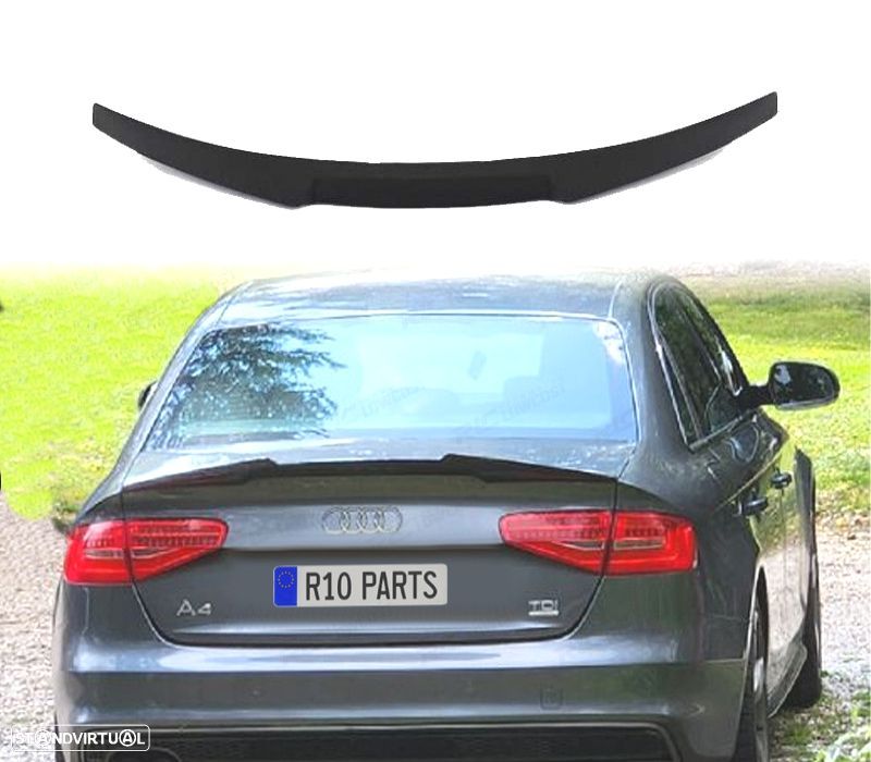 AILERON SPOILER TRASEIRO AUDI A4 B8 SEDÁN 07-15 LOOK S4 - 2