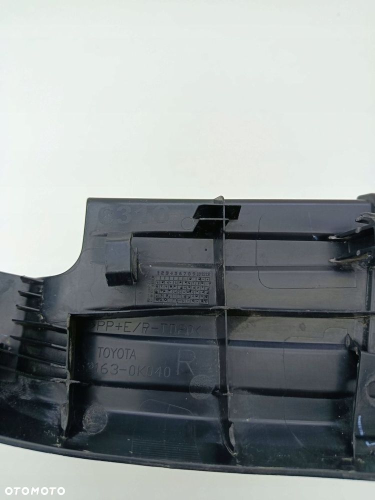 TOYOTA HILUX VIII NAROŻNIK ZDERZAKA PRAWY TYŁ GÓRNY 52163-0K040 - 3