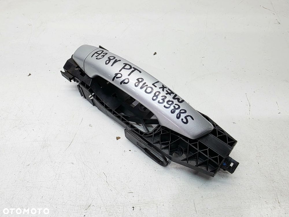KLAMKA DRZWI PRAWY TYŁ LUB PRZÓD AUDI A3 8V 8V0839885 LX7W - 4