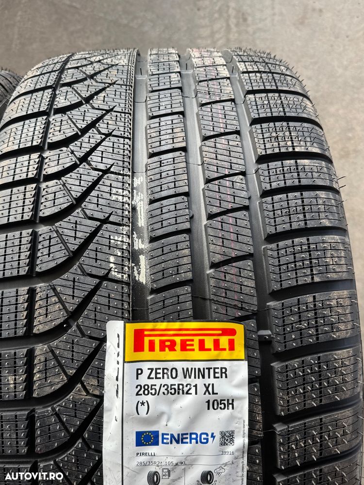 Vând set anvelope 255/40/21-285/35/21 Pirelli de iarnă noi - 4