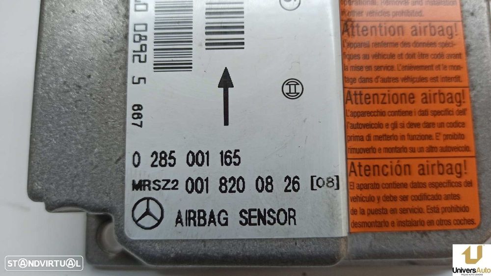 CENTRALINA DE AIRBAG MERCEDES CLASE S (W140) BERLINA S 300 D (140.135) - 4
