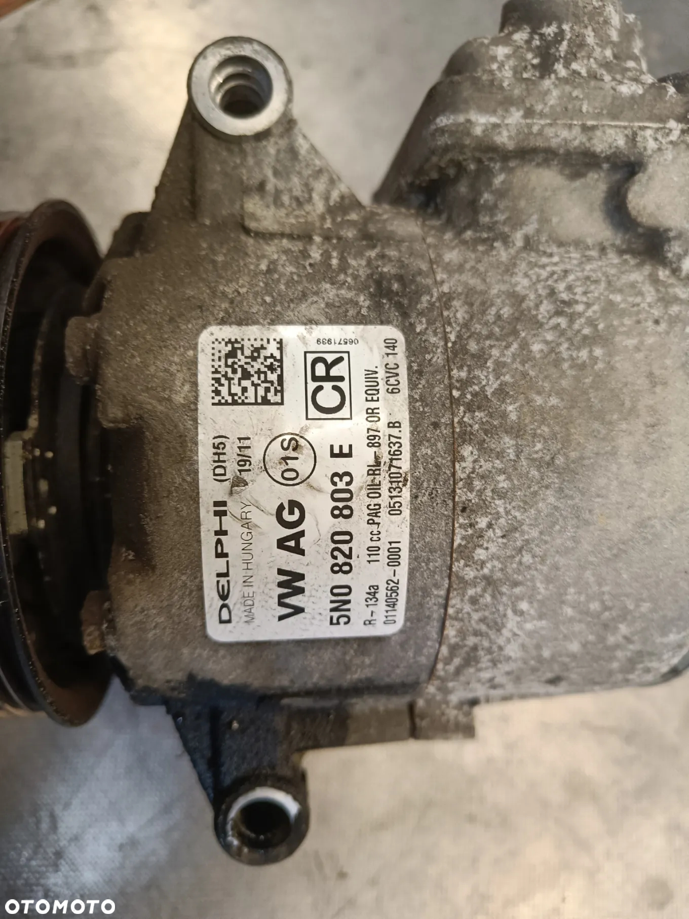 Sprężarka klimatyzacji Skoda Octavia Superb VW Golf Passat Seat Leon Audi kompresor 5N0820803E - 5