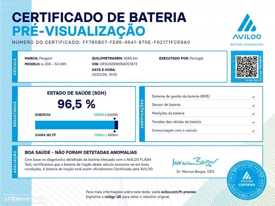 Peugeot e-208 51 kWh Allure - 51