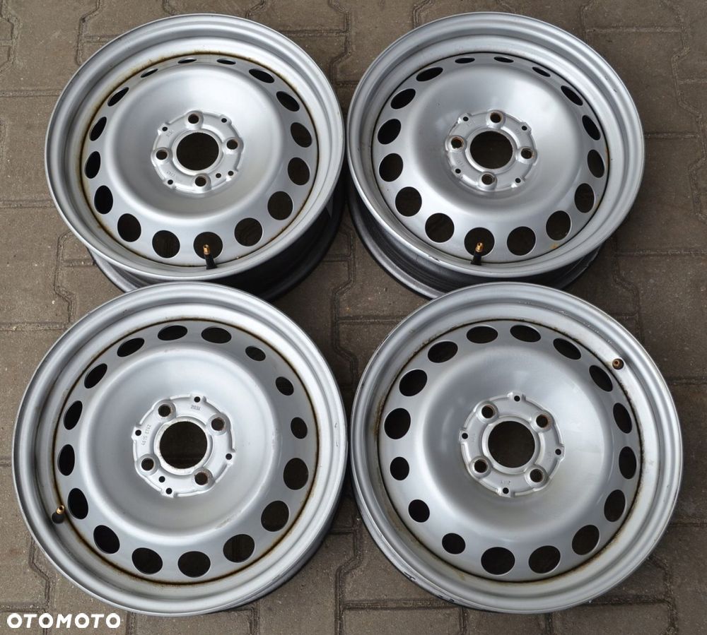 FELGI STALOWE SMART 4x100 2x5J15 2x 5,5J15 F-33 - 1