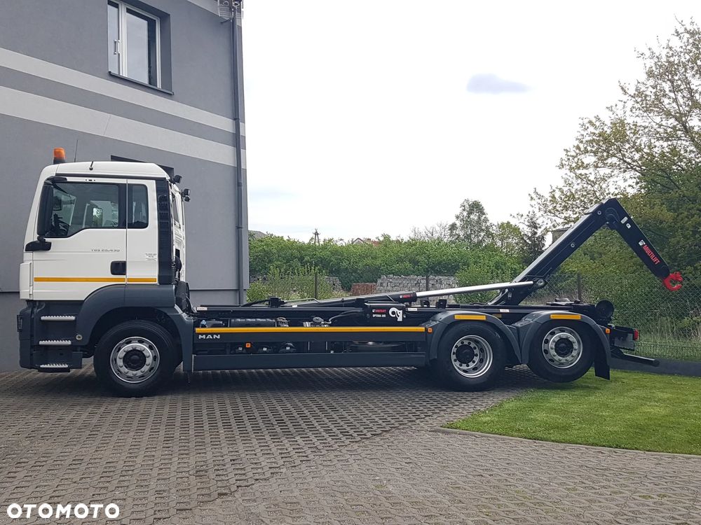 MAN 26.430 TGS 3-OSIE HAKOWIEC MULTILIFT OPTIMA 20S HIAB KLIMA 6x2 - 11