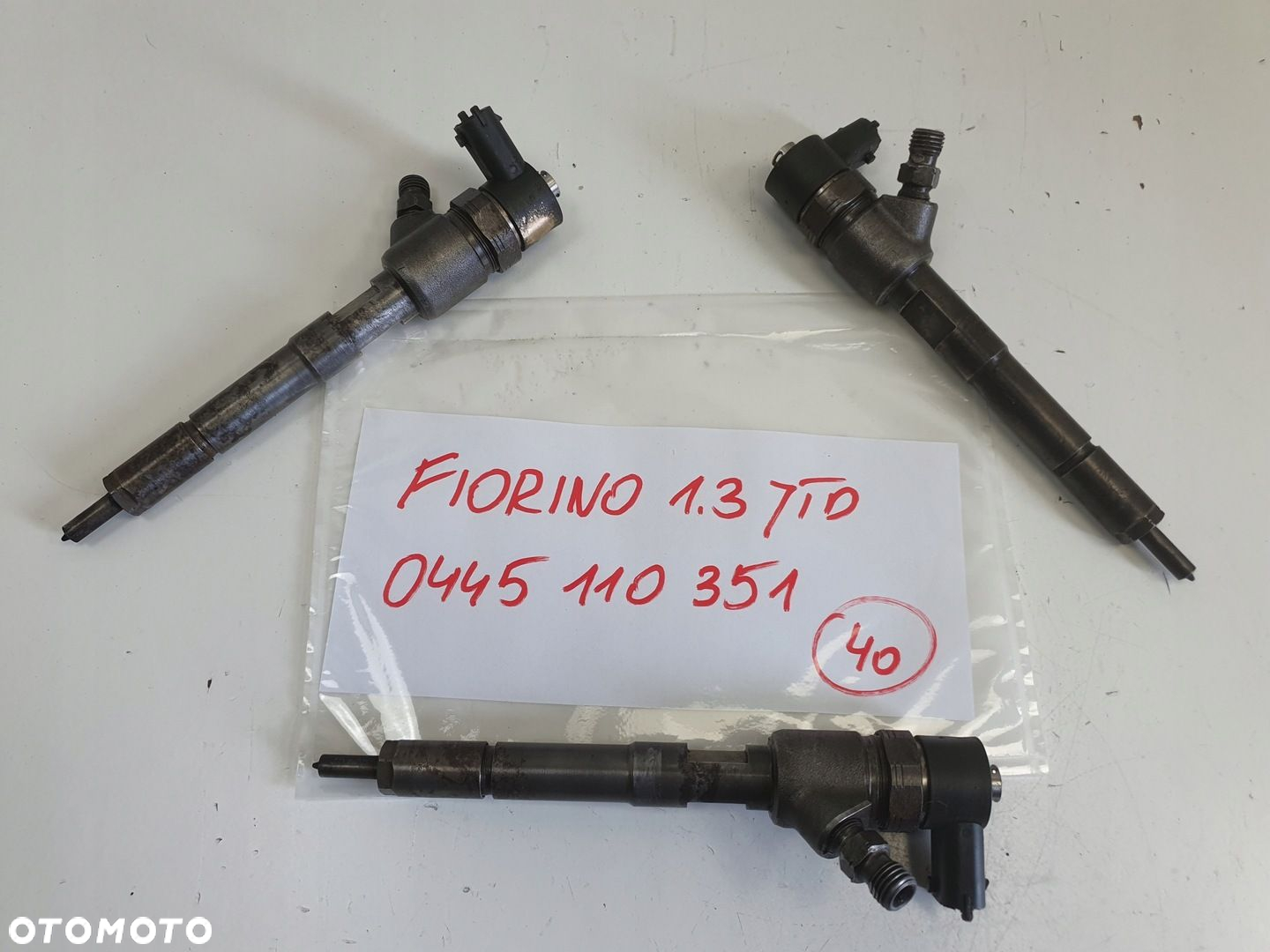 Citroen Nemo 1.3 HDI WTRYSKIWACZ wtrysk 0445110351 - 2