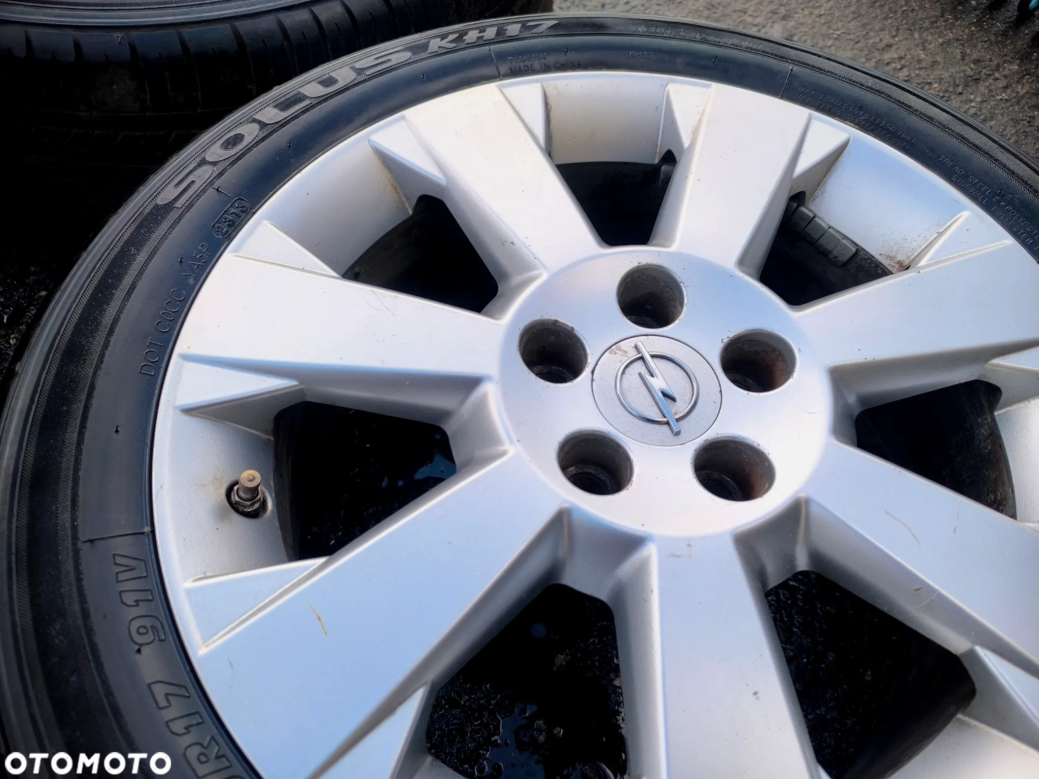 5x110 Felgi Aluminiowe Alufelgi 17 Koła Letnie Lato OPEL ASTRA H Vectra C Signum MERIVA B Zafira A B SAAB 9-3 9-5 900 II 6mm Legnica ALU-RAD 215/50 - 9