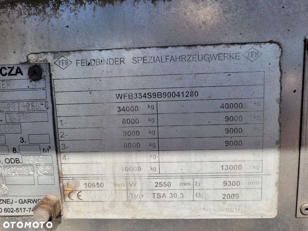 Feldbinder TSA 30. 3-1 - 8