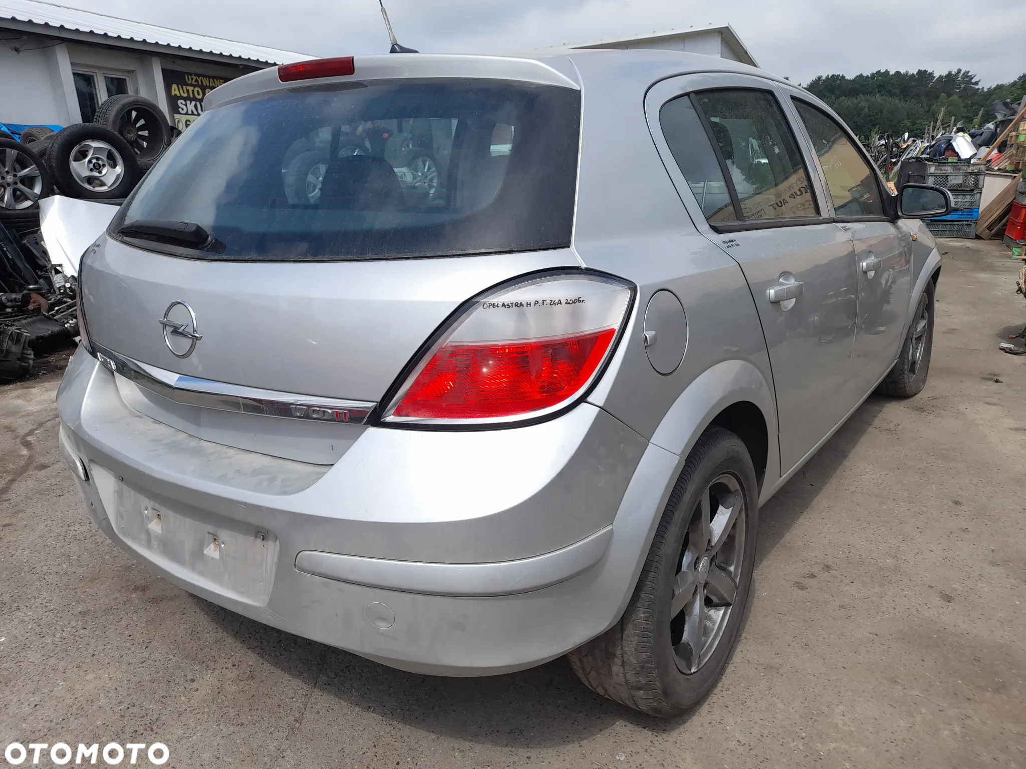 OPEL ASTRA H DRZWI LEWY TYŁ LEWE TYLNE Z157 2AU - 15