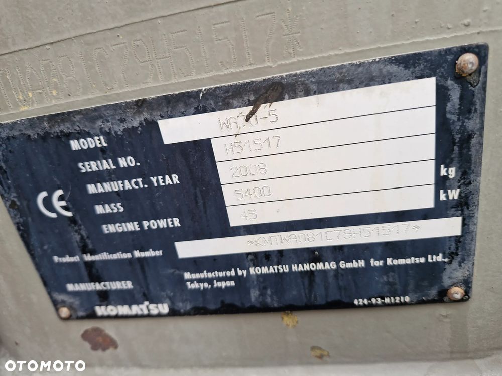 Komatsu WA 70-5 - 9