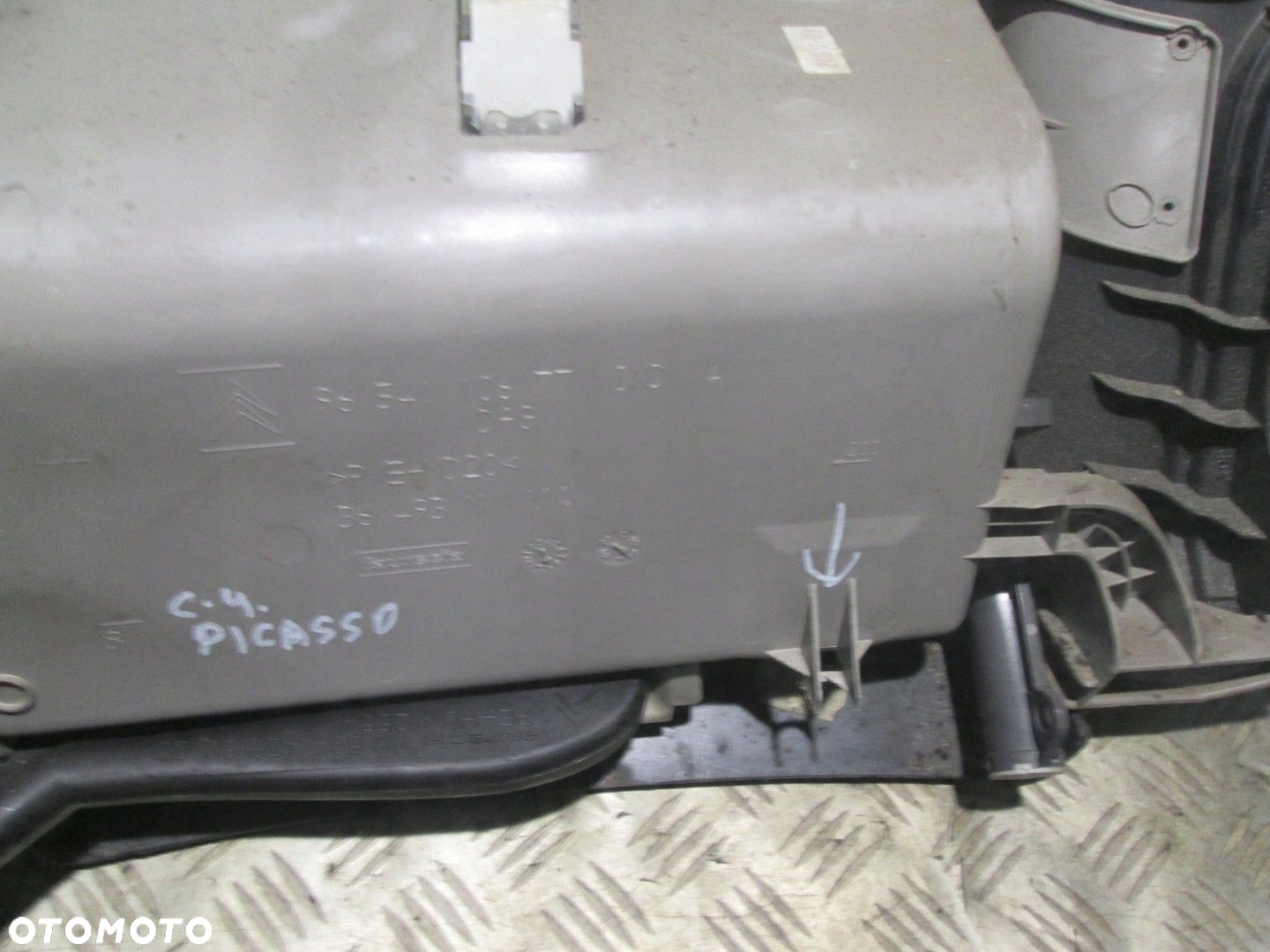 LODÓWKA SCHOWEK KONSOLI CITROEN C4 GRAND PICASSO I 06- 9654110677 - 4